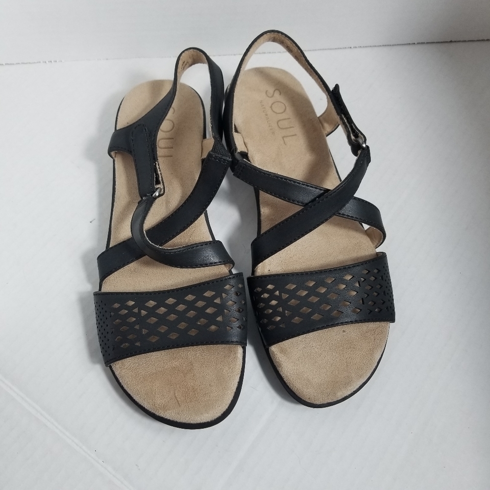 SOUL NATURALIZER VELCRO SANDAL SIZE 7